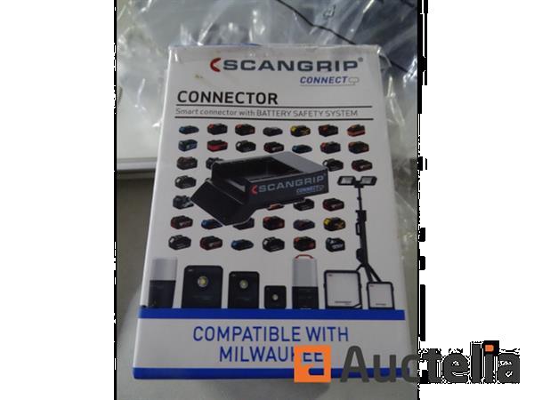 Grote foto scangrip batterij adapter doe het zelf en verbouw overige doe het zelf en verbouw