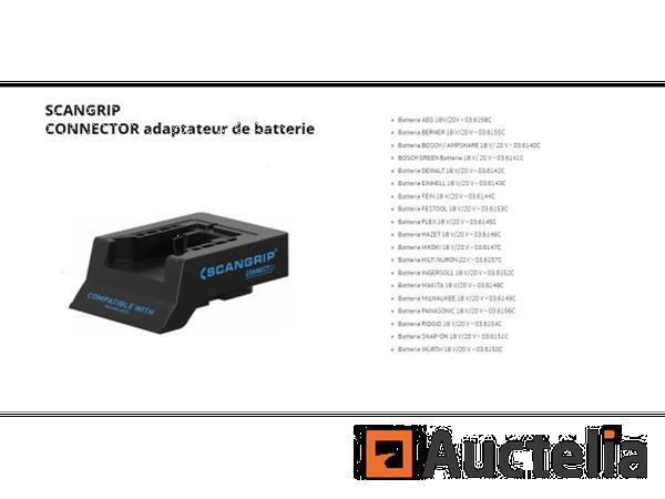 Grote foto scangrip batterij adapter doe het zelf en verbouw overige doe het zelf en verbouw