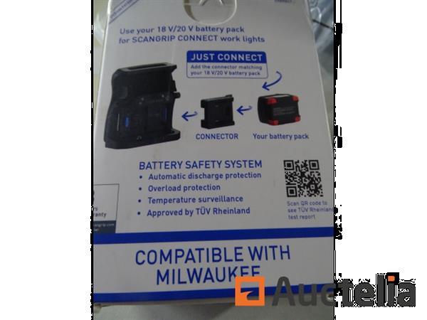 Grote foto scangrip batterij adapter doe het zelf en verbouw overige doe het zelf en verbouw