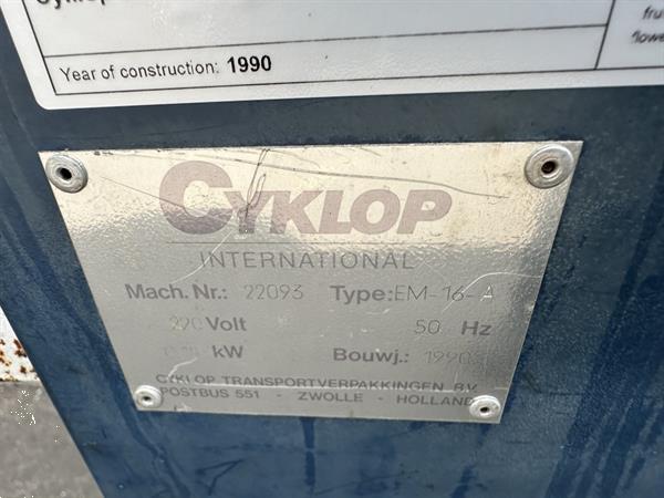 Grote foto cyklop em 16 a bindmachine op onderstel agrarisch tuinbouw