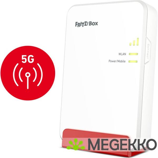 Grote foto avm fritz box 6860 5g edition international draadloze router gigabit ethernet dual band computers en software netwerkkaarten routers en switches