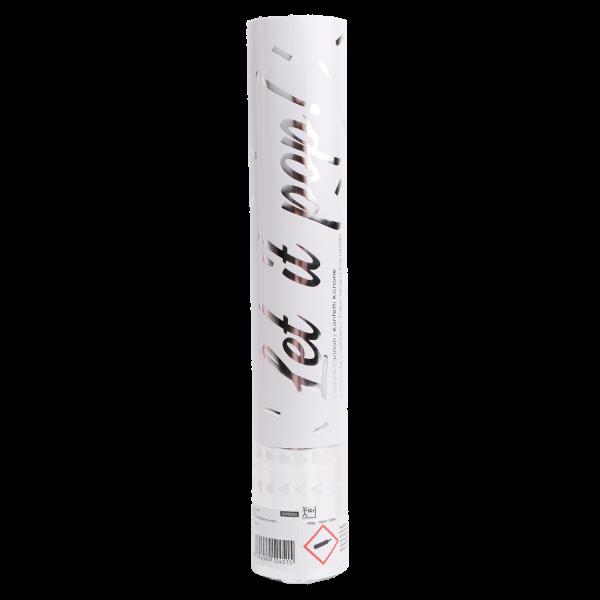 Grote foto confetti cannon silver rectangular foil 28 cm verzamelen overige verzamelingen