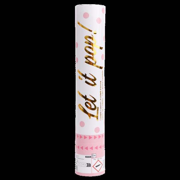 Grote foto confetti cannon pink round paper 28 cm verzamelen overige verzamelingen