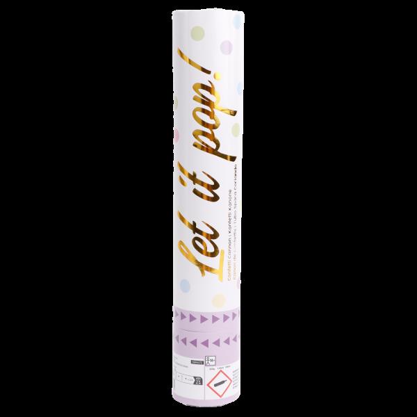 Grote foto confetti cannon multicolor round pastel paper 28 cm verzamelen overige verzamelingen