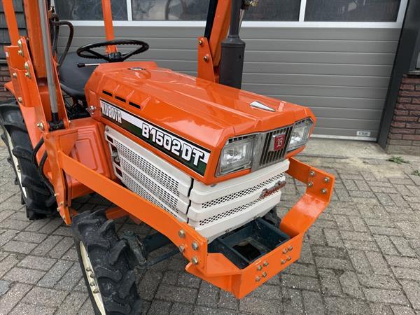 Grote foto kubota b1502 dt 4wd 18 pk minitractor voorlader agrarisch tractoren