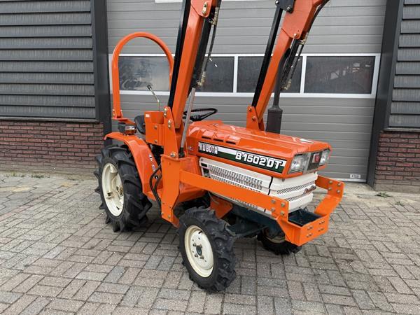 Grote foto kubota b1502 dt 4wd 18 pk minitractor voorlader agrarisch tractoren