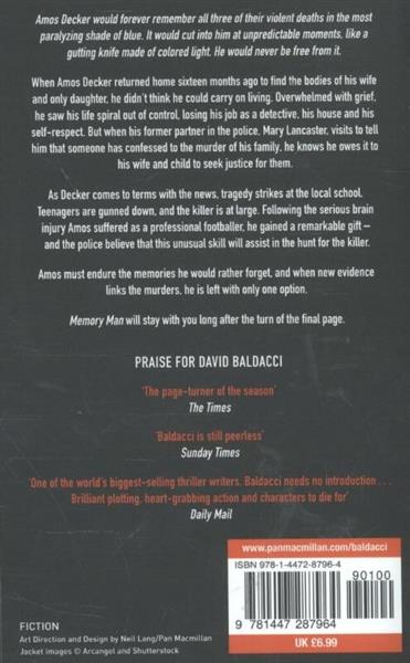 Grote foto memory man boeken thrillers