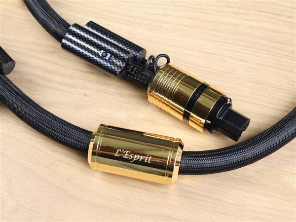 Grote foto esprit audio l esprit highend audio power cable 1 5 metre audio tv en foto onderdelen en accessoires