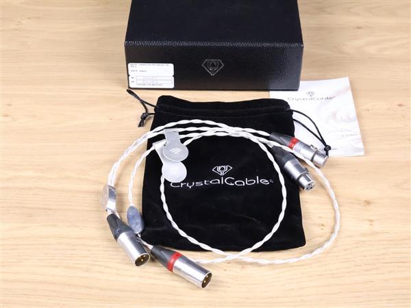 Grote foto crystal cable reference diamond highend silver audio interconnects xlr 1 0 metre audio tv en foto onderdelen en accessoires
