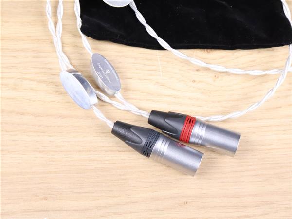 Grote foto crystal cable reference diamond highend silver audio interconnects xlr 1 0 metre audio tv en foto onderdelen en accessoires