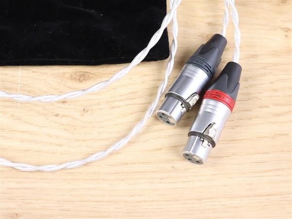 Grote foto crystal cable reference diamond highend silver audio interconnects xlr 1 0 metre audio tv en foto onderdelen en accessoires