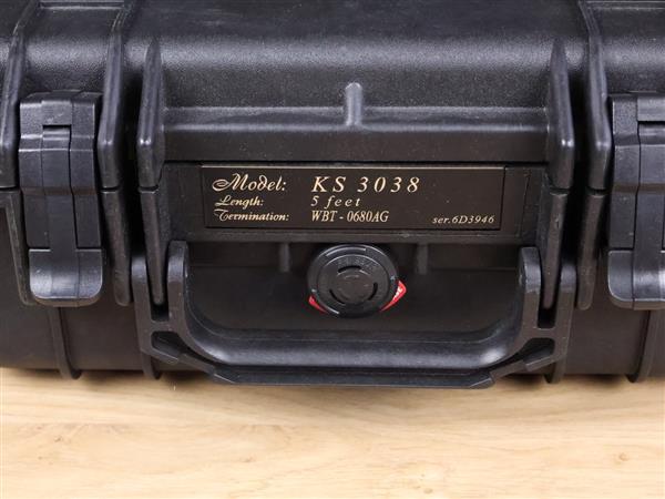 Grote foto kimber kable select ks 3038 ag highend silver audio speaker cables 1 5 metre audio tv en foto onderdelen en accessoires