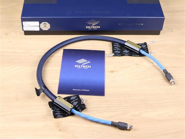 Grote foto siltech royal single crown digit s10 highend digital interconnect bnc 1 0 metre audio tv en foto onderdelen en accessoires