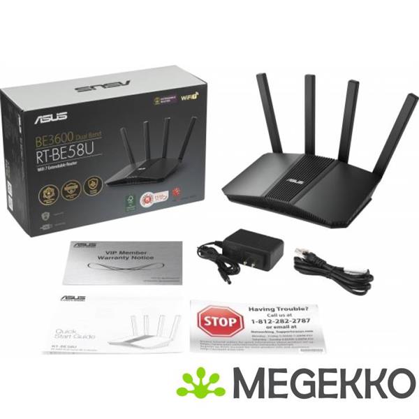 Grote foto asus rt be58u computers en software netwerkkaarten routers en switches