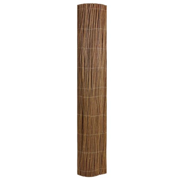 Grote foto vidaxl wilgen schutting 180 x 500 cm tuin en terras hekken en schuttingen