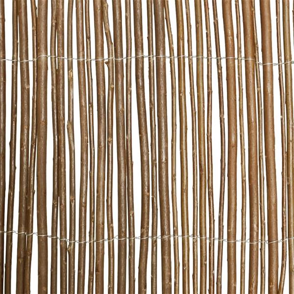 Grote foto vidaxl wilgen schutting 180 x 500 cm tuin en terras hekken en schuttingen