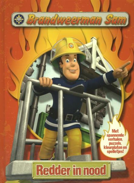 Grote foto redder in nood brandweerman sam boeken jeugd 13 jaar en ouder