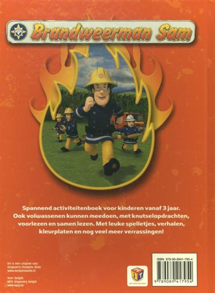 Grote foto redder in nood brandweerman sam boeken jeugd 13 jaar en ouder