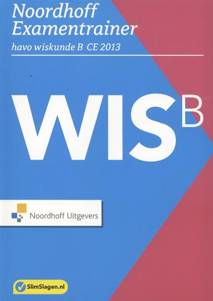 Grote foto noordhoff examentrainer havo wiskunde b ce 2013 slim slagen boeken wetenschap