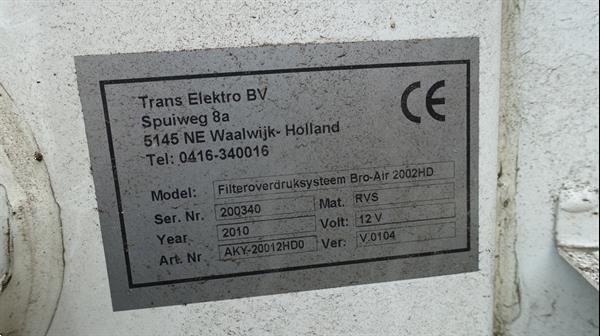 Grote foto acc industrie bro air 2002 hd overdruk unit doe het zelf en verbouw onderdelen en accessoires