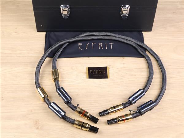 Grote foto esprit audio l esprit highend audio interconnects xlr 1 2 metre audio tv en foto onderdelen en accessoires