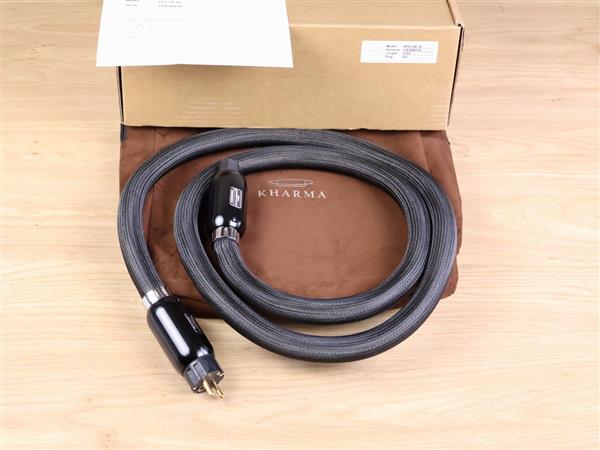 Grote foto kharma grand reference highend silver audio power cable 2 0 metre audio tv en foto onderdelen en accessoires
