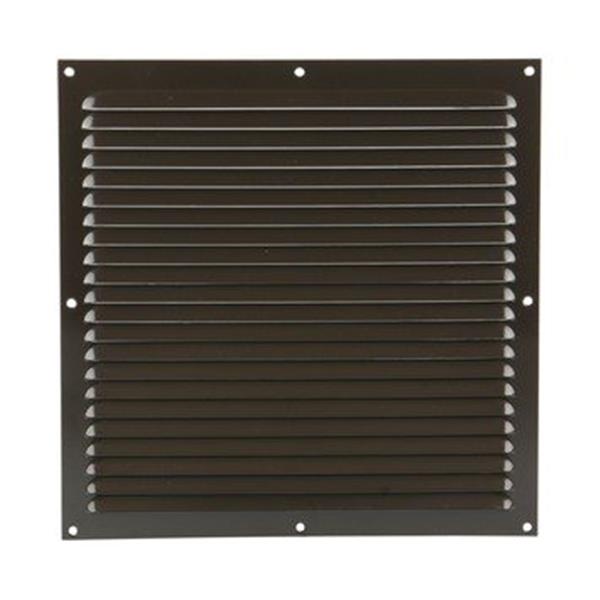 Grote foto renson ventilatierooster 30x30cm bruin doe het zelf en verbouw luchtverdeeltechniek