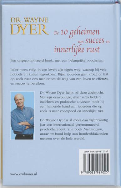 Grote foto de tien geheimen van succes en innerlijke rust boeken psychologie