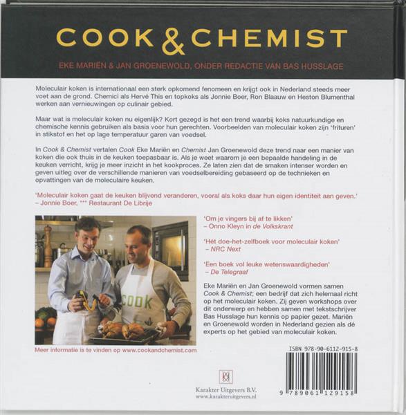 Grote foto cook chemist boeken kookboeken