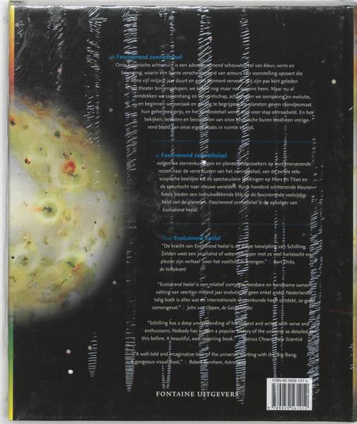 Grote foto fascinerend zonnestelsel boeken wetenschap