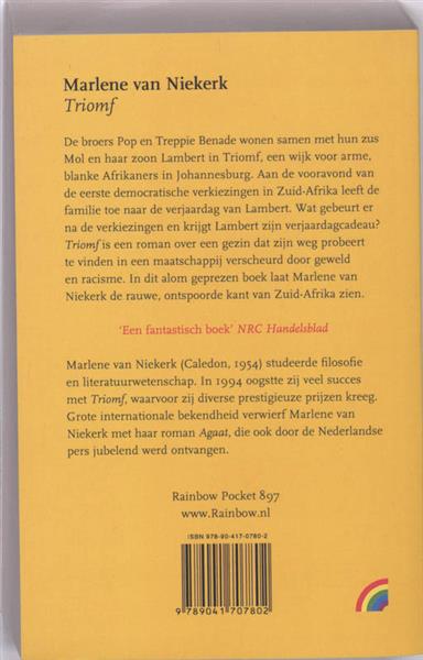 Grote foto triomf rainbow pocketboeken 897 boeken overige boeken