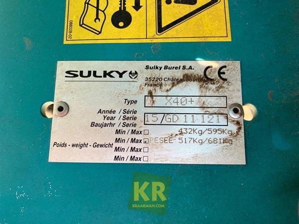 Grote foto sulky x40 kunstmeststrooier 692520 agrarisch kunstmestrooiers