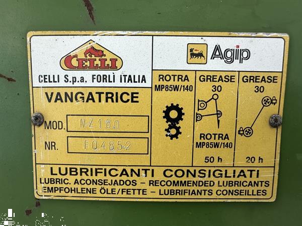 Grote foto celli z180 spitmachine agrarisch akkerbouw