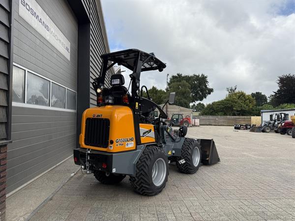 Grote foto giant g1500 l hd x tra minishovel kniklader nieuw agrarisch shovels