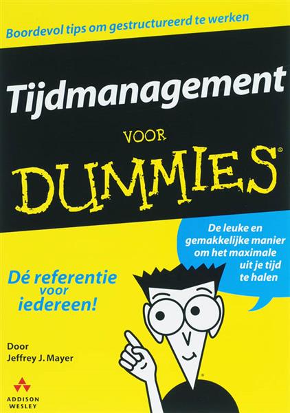 Grote foto tijdmanagement voor dummies voor dummies boeken overige boeken