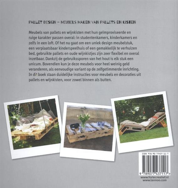 Grote foto pallet design boeken hobby en vrije tijd