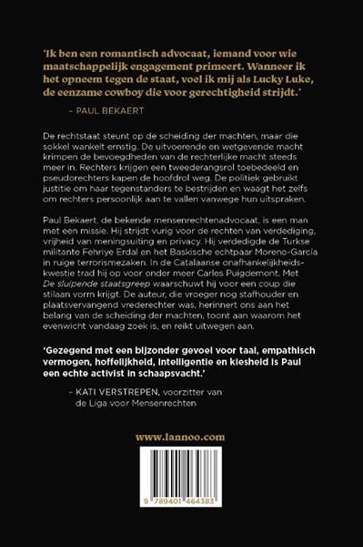 Grote foto de sluipende staatsgreep boeken politiek en maatschappij