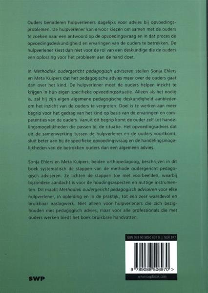 Grote foto methodiek oudergericht pedagogisch adviseren boeken studieboeken