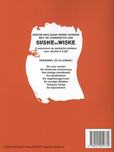 Grote foto suske en wiske tokapua toraja suske en wiske 242 boeken stripboeken
