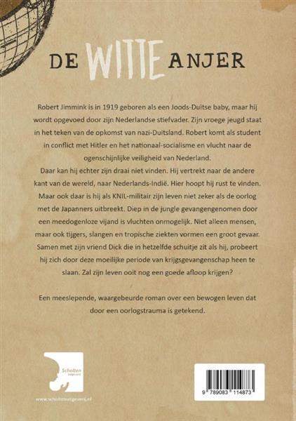 Grote foto de witte anjer boeken overige boeken