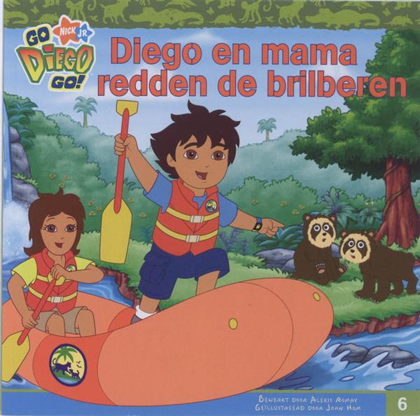 Grote foto diego diego en mama redden brilberen diego 6 boeken jeugd 13 jaar en ouder