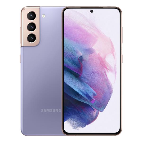 Grote foto als nieuw samsung galaxy s21 model 2021 128gb paars 24 maanden garantie computers en software overige computers en software