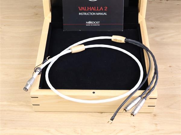 Grote foto nordost valhalla 2 reference highend audio phono tonearm interconnect din rca 1 25 metre audio tv en foto onderdelen en accessoires