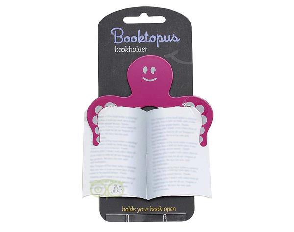 Grote foto booktopus bookholder pink boeken overige boeken