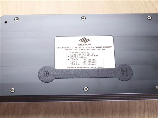 Grote foto siltech octopus signature eight double crown s10 highend audio power distributor audio tv en foto onderdelen en accessoires