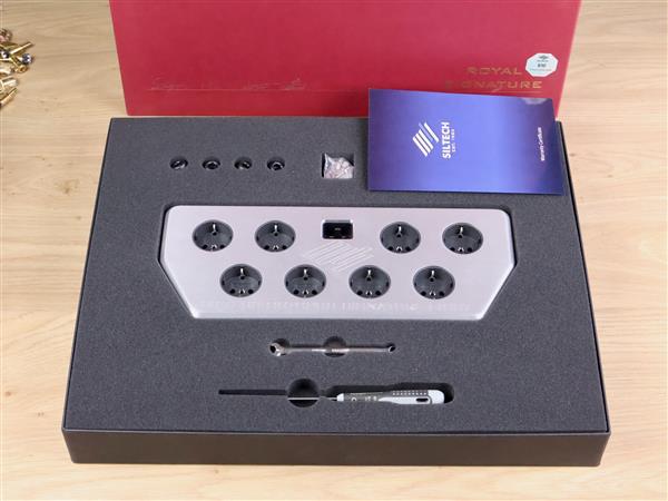 Grote foto siltech octopus signature eight double crown s10 highend audio power distributor audio tv en foto onderdelen en accessoires