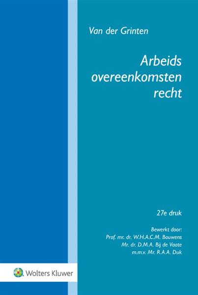 Grote foto arbeidsovereenkomstenrecht boeken wetenschap