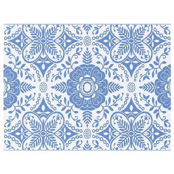 Grote foto vidaxl buiten kleed arakil babyblauw polyester 300 x 400 cm inklapbaar huis en inrichting vloerbedekking en kleden