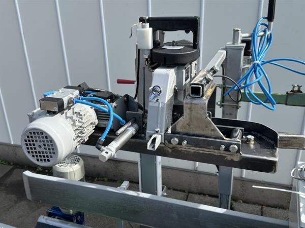 Grote foto newlong naailijn met allround transportband agrarisch tuinbouw