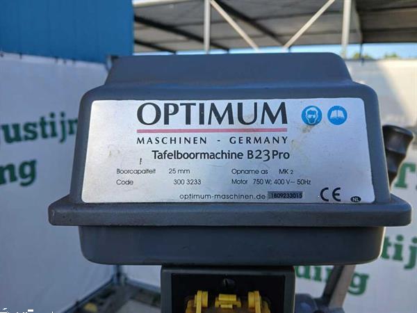 Grote foto optimum kolomboormachine doe het zelf en verbouw ijzerwaren en bevestigingsmiddelen